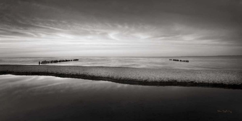Praia do Lago Superior IV — preto e branco — Majchrowicz, Alan