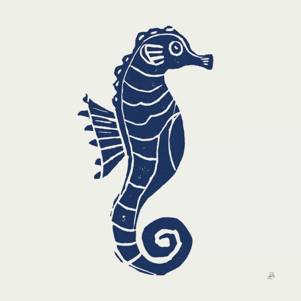 Mar Primitivo VI — azul-marinho — Brissonnet, Daphne