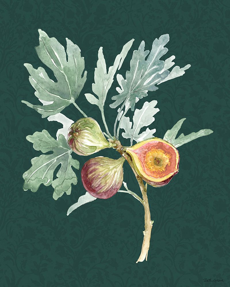 Solidão Floral III Escuro — Grove, Beth