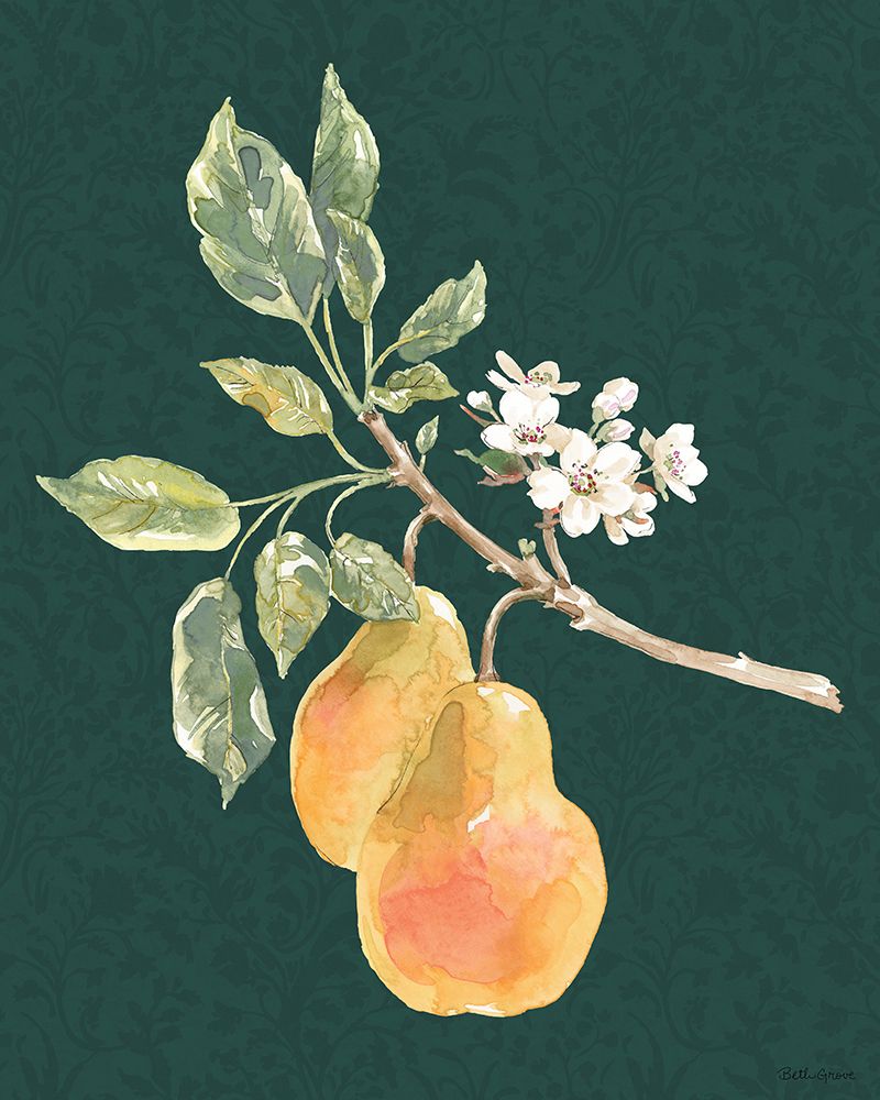 Solidão Floral VII Escuro — Grove, Beth