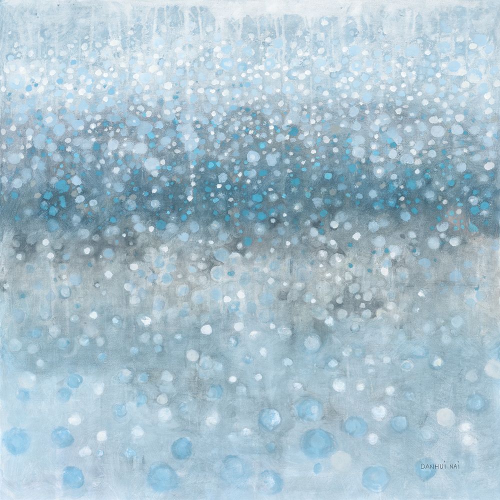Chuva Abstrata — azul-ardósia — Nai, Danhui