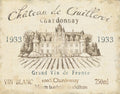 Rótulo de Vinho Francês IV — creme — Brissonnet, Daphne