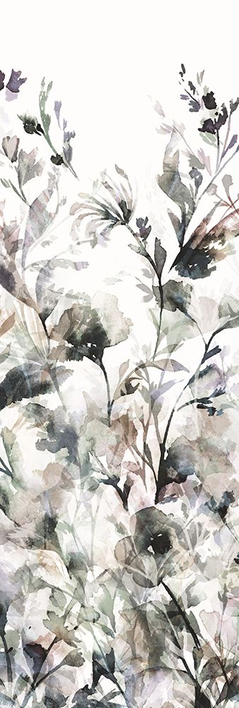 Jardim Transparente II 1 — painel I, tons neutros — Wild Apple Portfolio