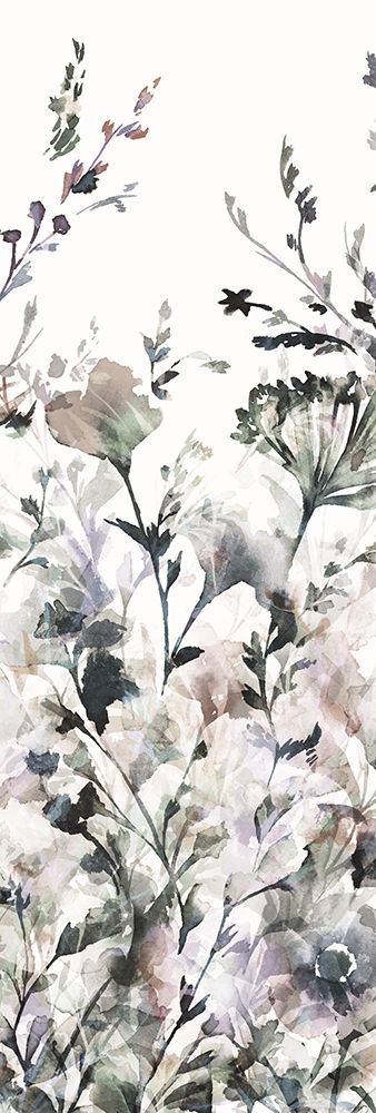 Jardim Transparente II 2 — painel II, tons neutros — Wild Apple Portfolio