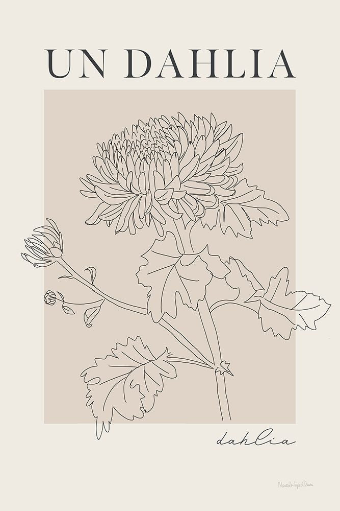 Pôster Floral Francês I — Charro, Mercedes Lopez