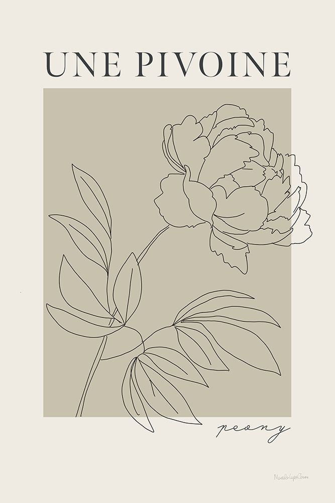 Pôster Floral Francês III — Charro, Mercedes Lopez