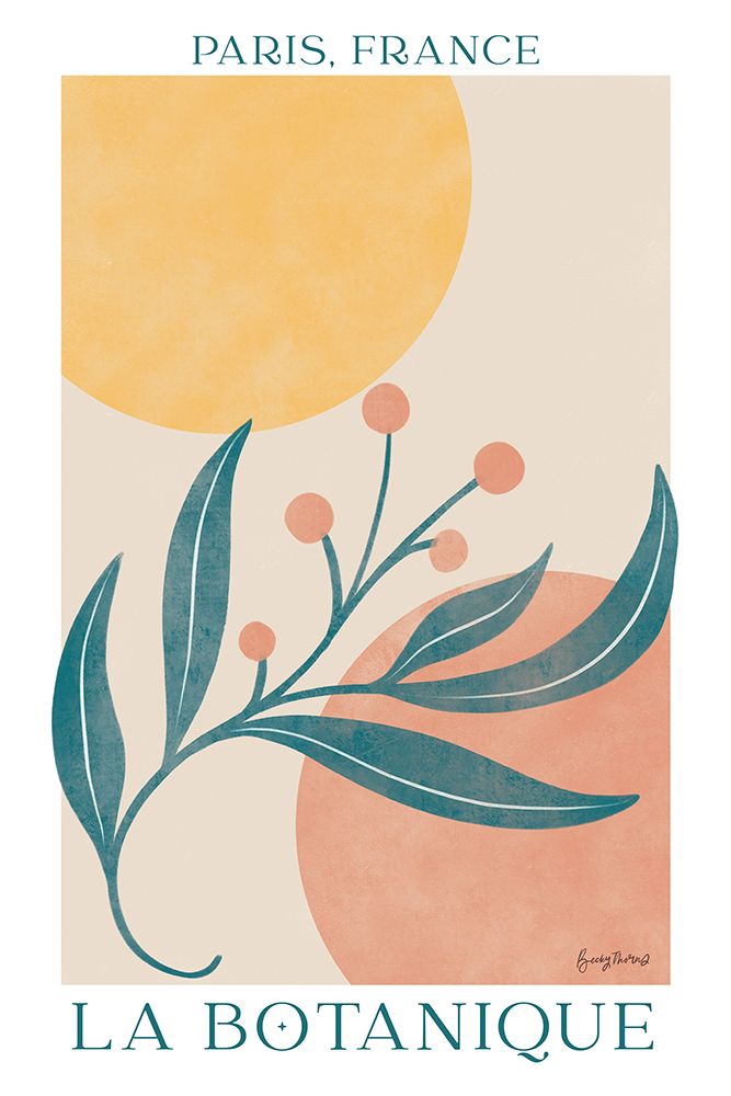 Pôster Botânico IV — Thorns, Becky