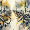 Bicicletas em Amsterdã — Oakley, Lucie