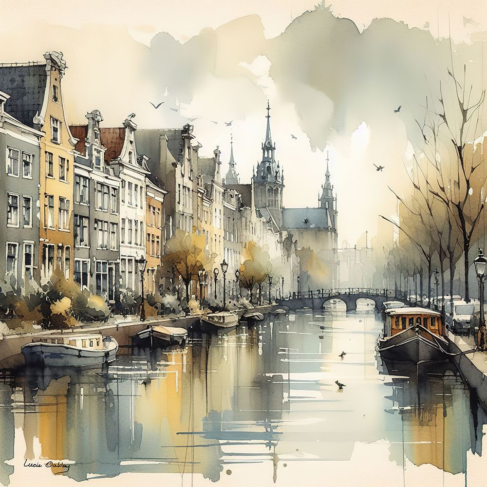 Canais de Amsterdã — Oakley, Lucie