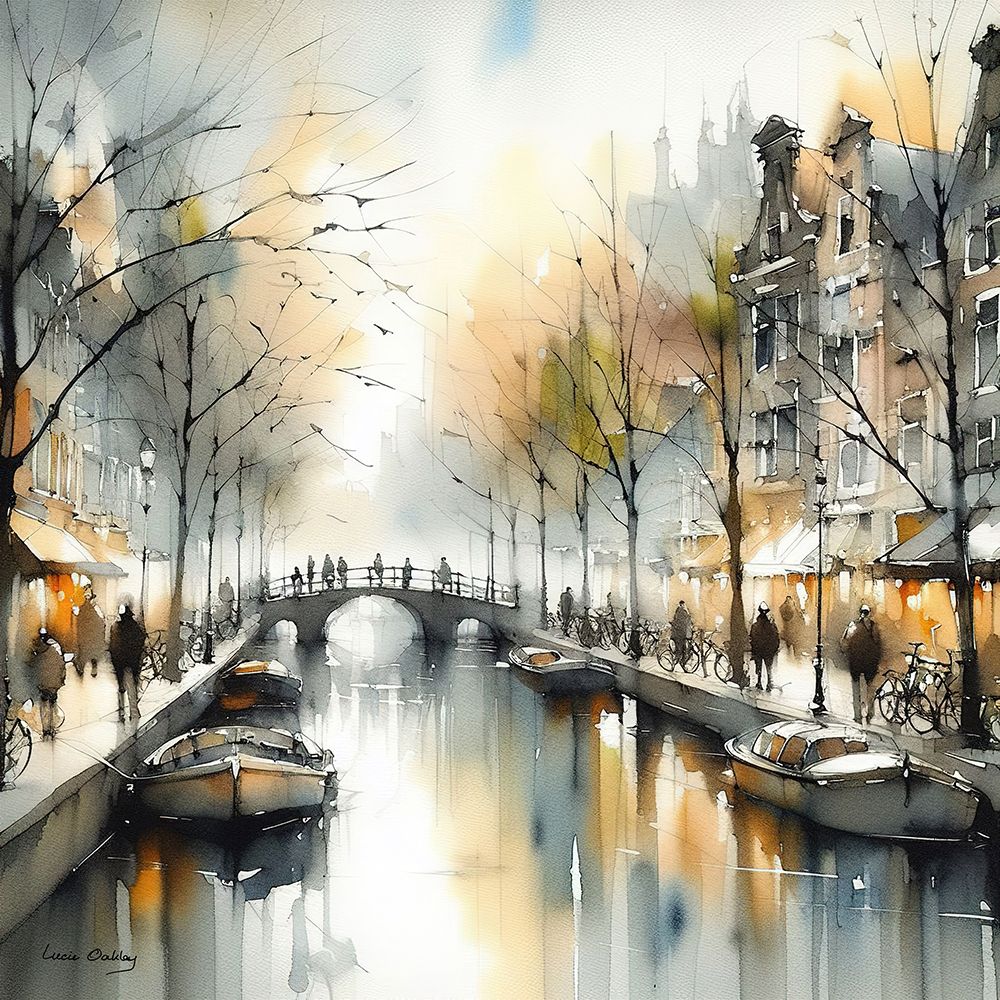 Canais de Amsterdã II — Oakley, Lucie