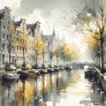 Canais de Amsterdã III — Oakley, Lucie