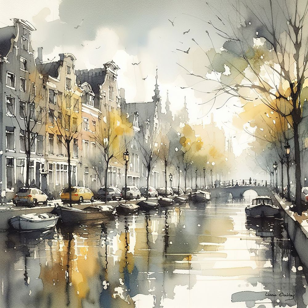 Canais de Amsterdã III — Oakley, Lucie
