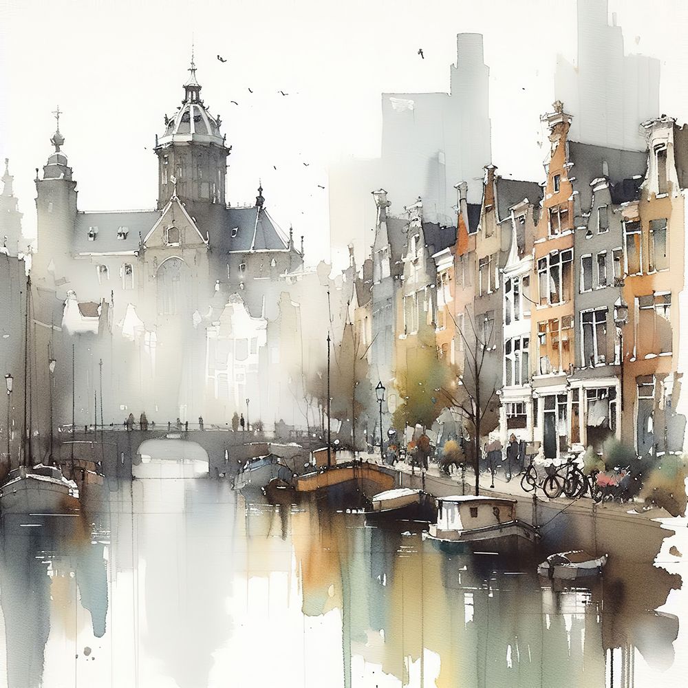 em Água em Amsterdam — Oakley, Lucie