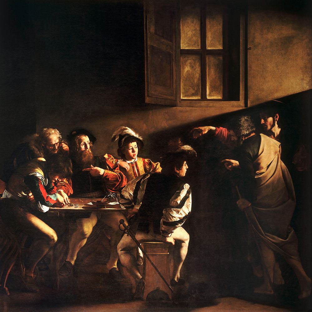 A Vocação de São Mateus — Caravaggio