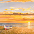 Tramonto sulla battigia (detalhe) — Galasso, Adriano