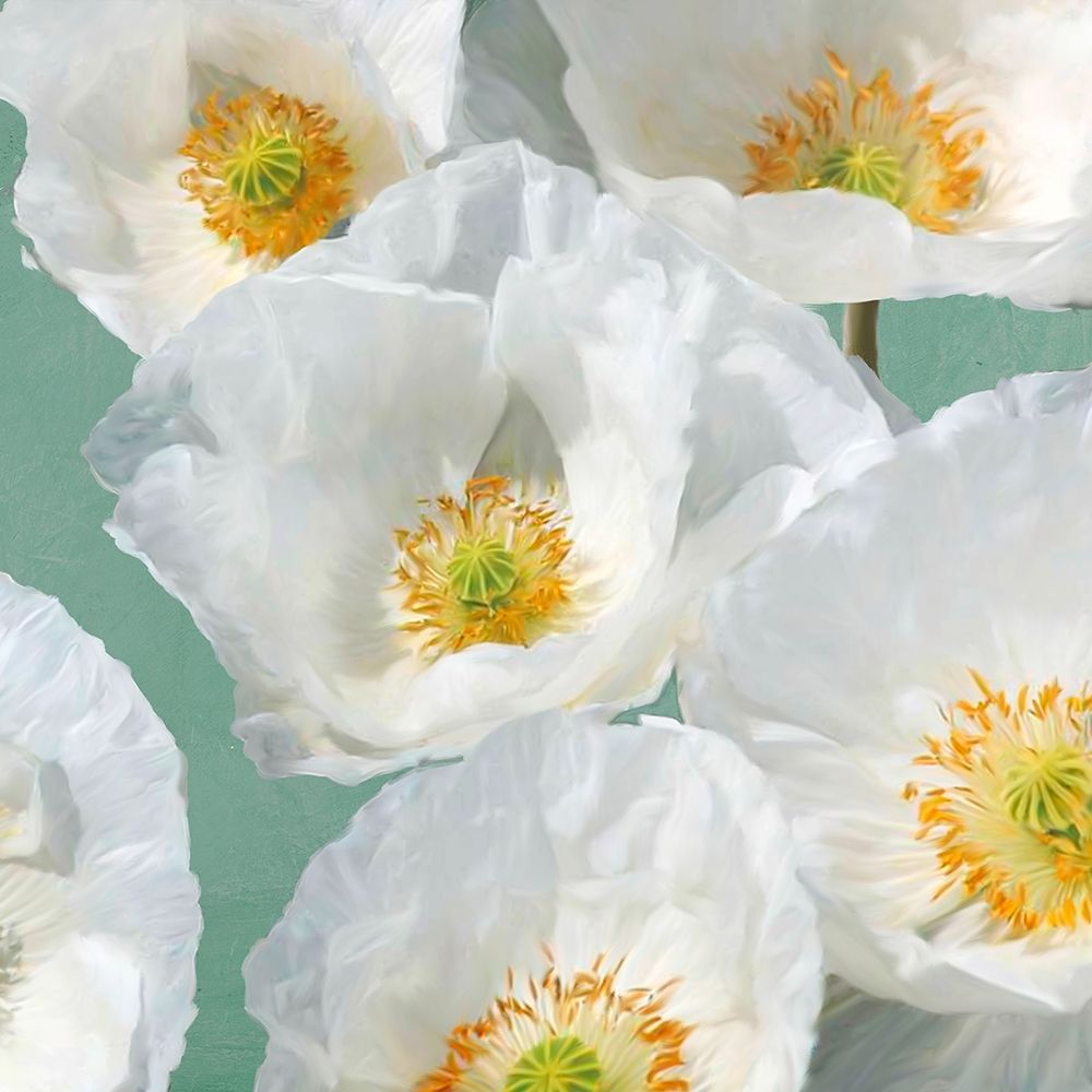 Poppies on Mint II — Sanna, Leonardo