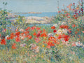 Garden, Isle of Shoals, Maine — Childe Hassam, Frederick