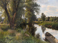 Sommer landskab — Monsted, Peder Mork