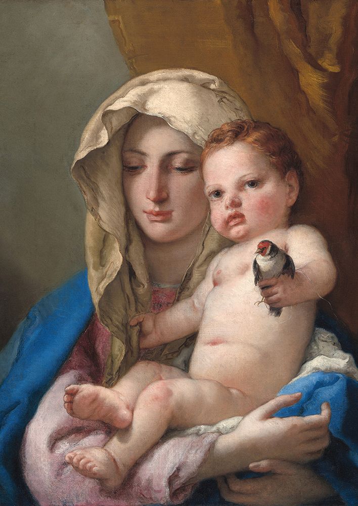Madonna of the goldfinch — Tiepolo, Giovanni Battista