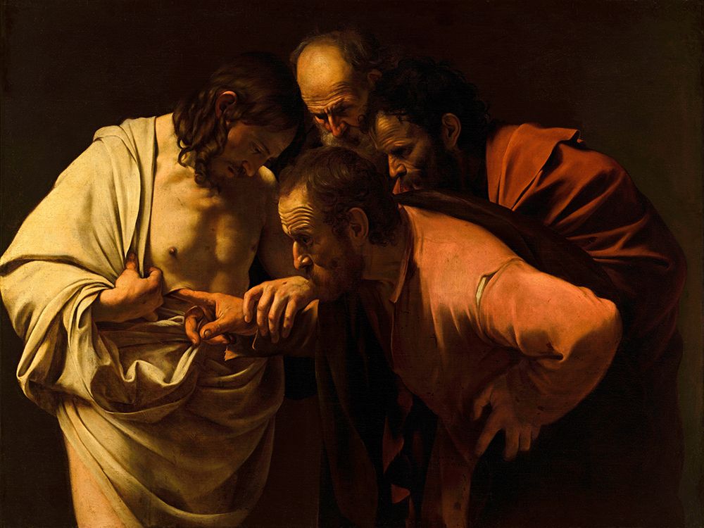 A Incredulidade de São Tomé — Caravaggio