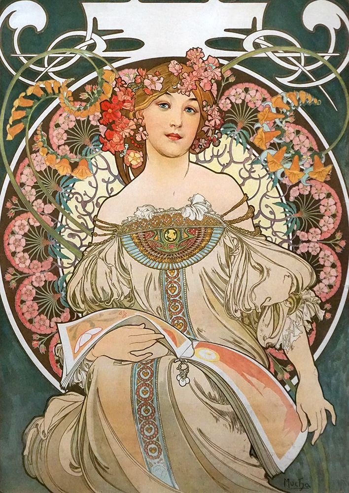 Reverie — Alphonse Mucha