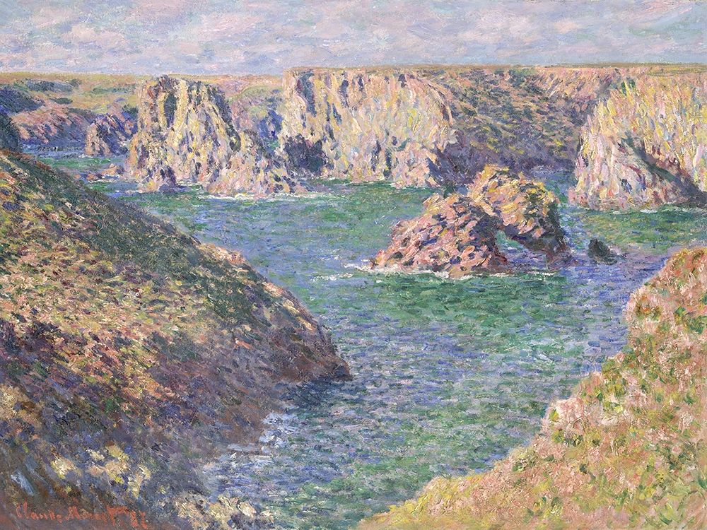 Port Domois - Belle Isle — Monet, Claude