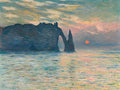 Sunrise at Etretat — Monet, Claude