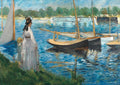 Banks of the Seine at Argenteuil, 1874 — Manet, Edouard