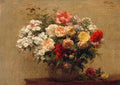 Vase with Summer Flowers — Fantin-Latour, Henri