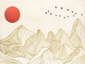 Sunset on the Mountains — Sayaka, Miko