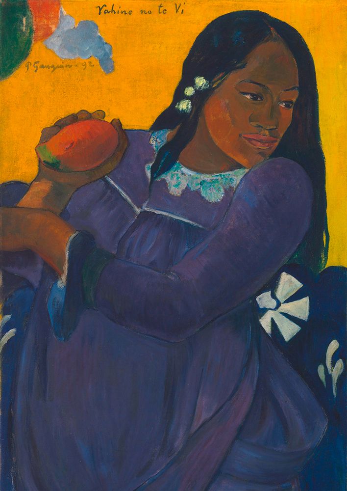 Vahine no te vi — A Mulher da Manga, 1892 — Paul Gauguin