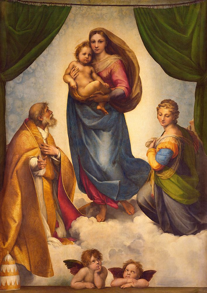 Madonna Sistina — Raffaello