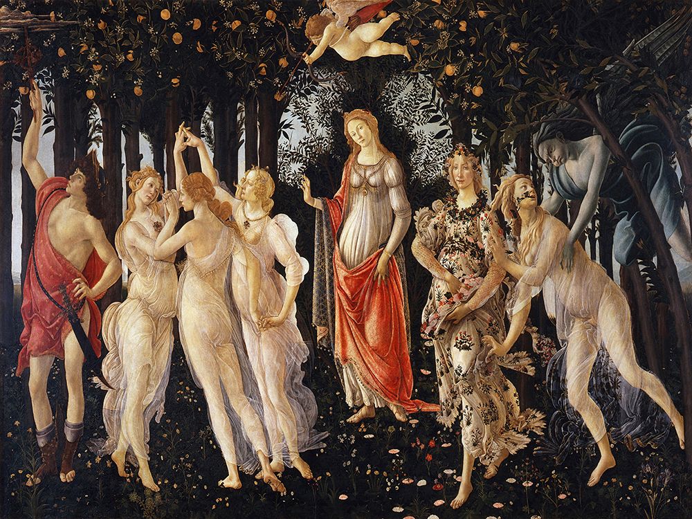 La Primavera, 1481-1482 — Sandro Botticelli