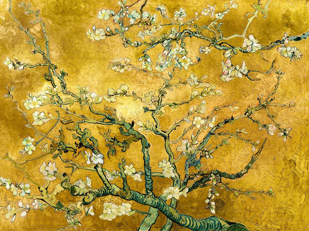 Van Gogh Deco â Mandorlo in fiore (gold variation) — van Gogh, Vincent