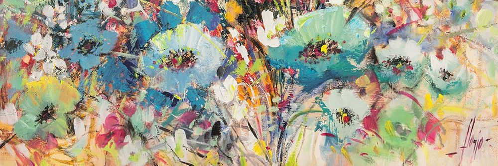 Campo di fiori in Primavera II (detalhe) — Florio, Luigi