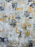 Abstrato em Prata, Cinza e Ouro — Chapman, Marcy