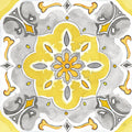 Medalhão-Joia 3 — amarelo e cinza III — Coulter, Cynthia