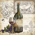 Quadrado de Vinho I — Tre Sorelle Studios