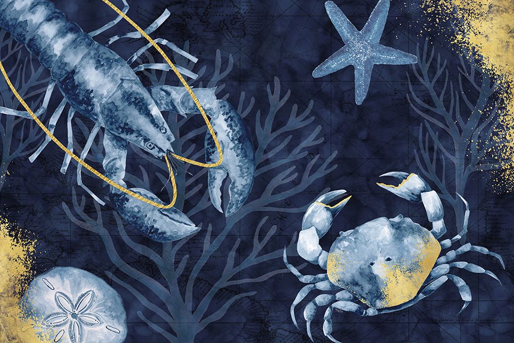 Mar Profundo Azul III em Ouro Azul — Reed, Tara