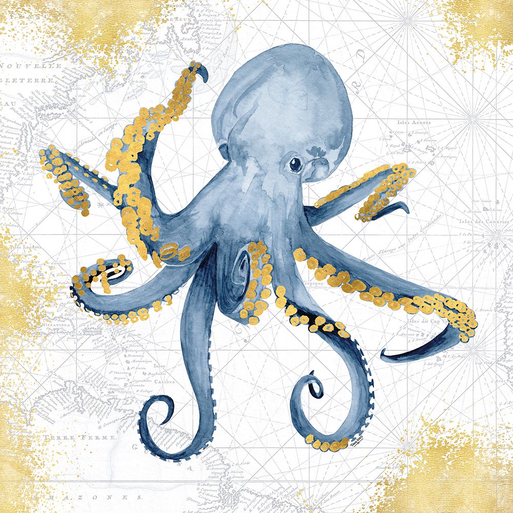 Mar Profundo Azul VI Ouro Branco — Reed, Tara