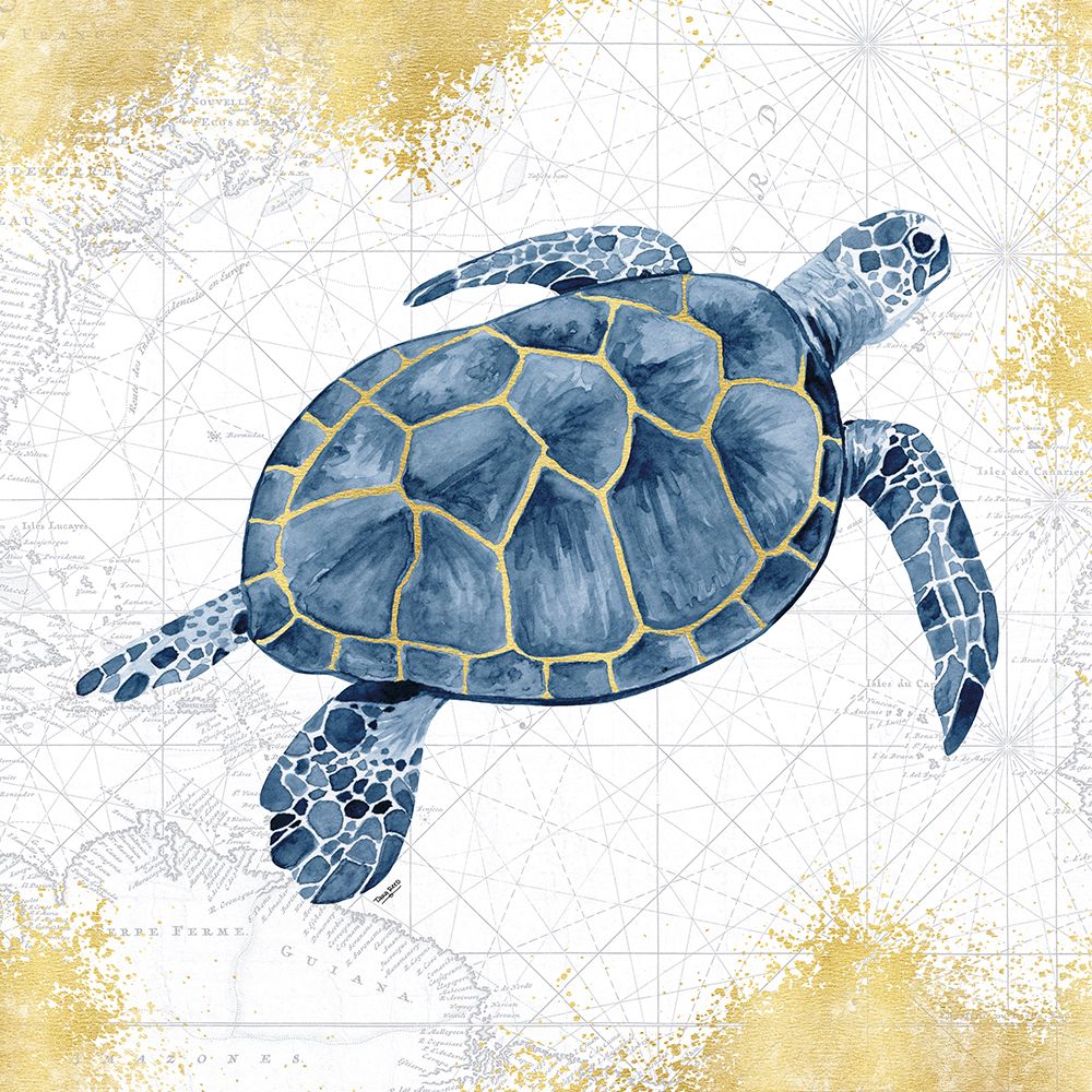 Mar Profundo Azul VII Ouro Branco — Reed, Tara