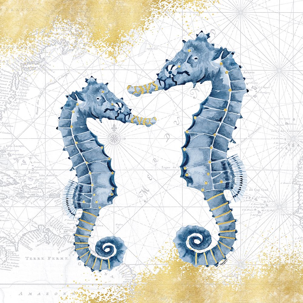 Mar Profundo Azul VIII Ouro Branco — Reed, Tara