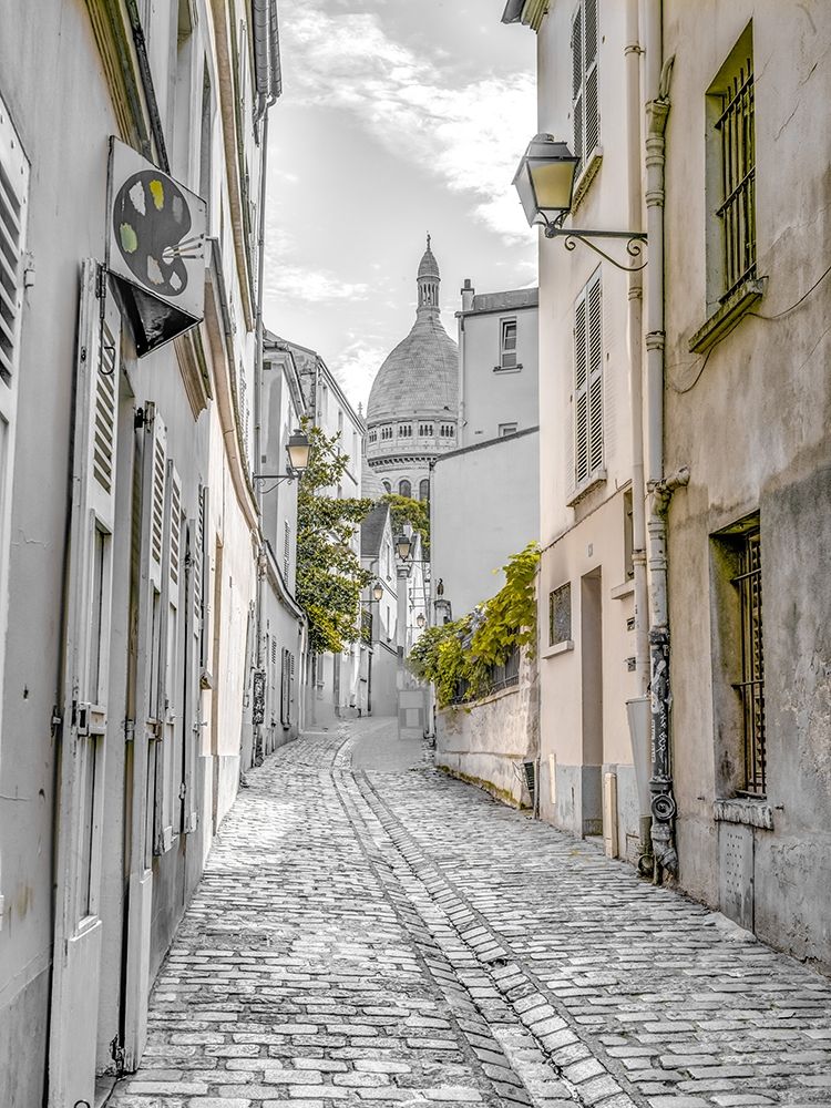 Rua de Paralelepípedos — Montmartre, Paris — Frank, Assaf