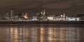 Skyline de Liverpool sobre o Rio Mersey IV — Frank, Assaf