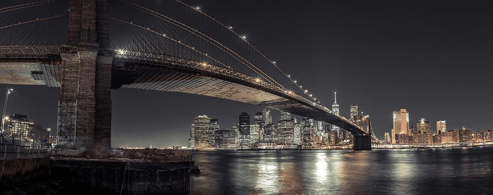 Ponte de Brooklyn sobre o East River — Nova York — Frank, Assaf