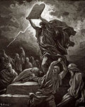 Moses Breaking The Tablets Of The Law — Dore, Gustave