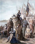 St. Louis Before Damietta, Egypt - 6th Crusade — Dore, Gustave