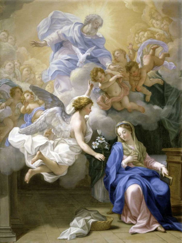 The Annunciation — Odazzi, Giovanni
