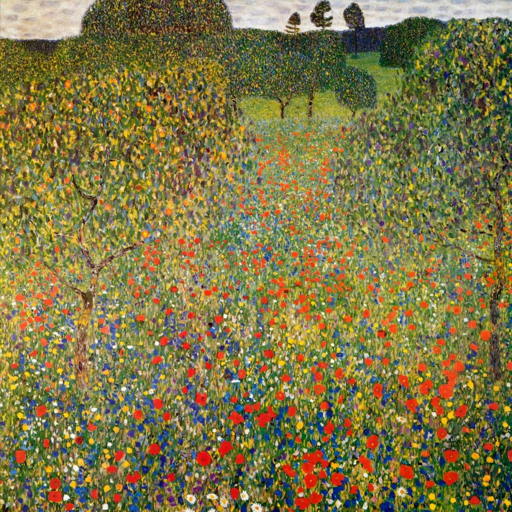 Poppy Field 1907 — Klimt, Gustav