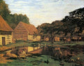 Farmyard In Normandy 1863 — Monet, Claude